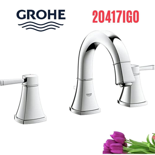 Vòi Chậu Lavabo Grohe 20417IG0 Nóng Lạnh 3 lỗ