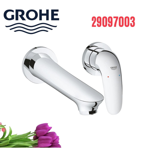 Vòi Chậu Lavabo Grohe 29097003 Nóng Lạnh gắn tường