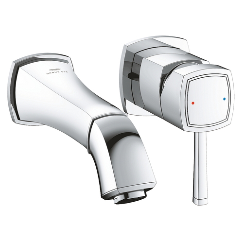 Vòi Chậu Lavabo Grohe 29416000 Nóng Lạnh gắn tường