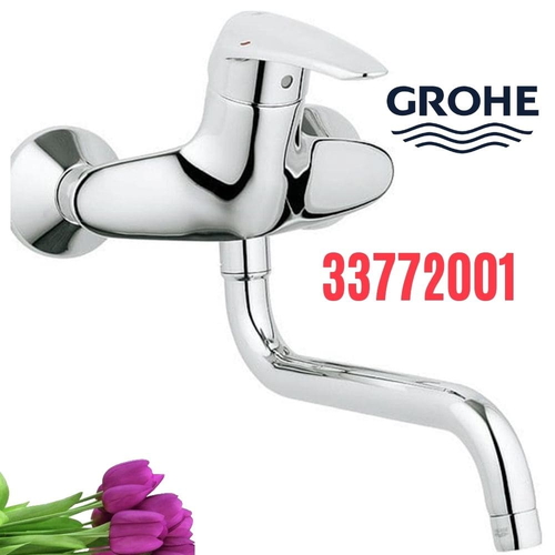 Vòi xả bồn tắm âm tường GROHE 33772001 nóng lạnh