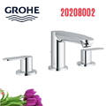 Vòi Chậu Lavabo Grohe 20208002 Nóng Lạnh 3 lỗ