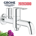 Vòi Chậu Lavabo Grohe 20283000 Nóng Lạnh gắn tường