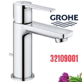 Vòi Chậu Lavabo Grohe 32109001 Nóng Lạnh 1 lỗ